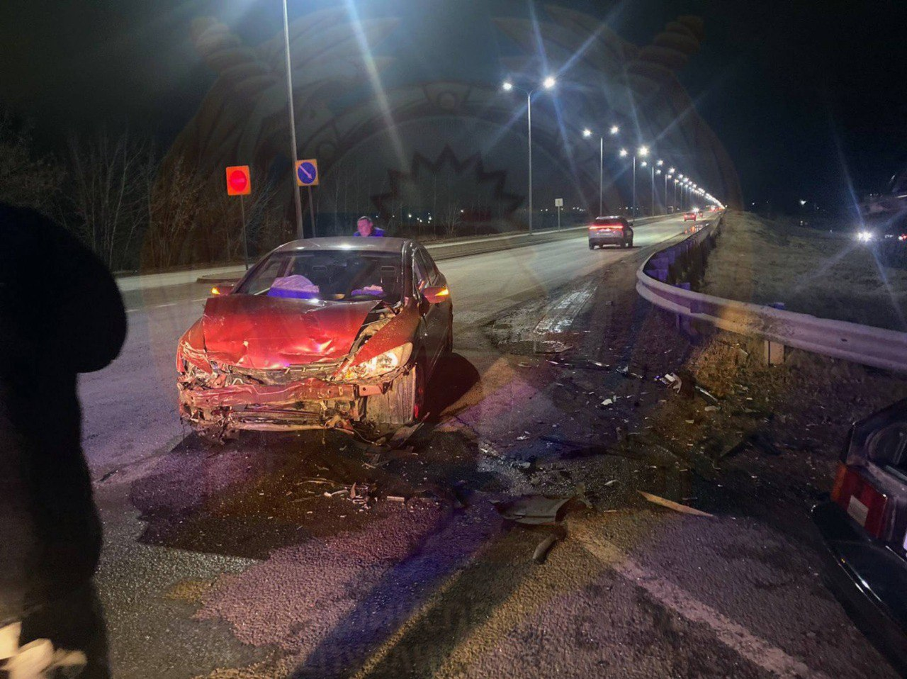 Пассажир «Лады» погиб в ДТП с Honda во время разворота в Челнах