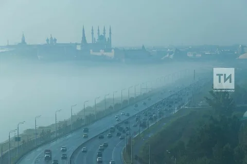 В Татарстане 25 ноября ожидаются туман и сильный ветер до 17 м/с
