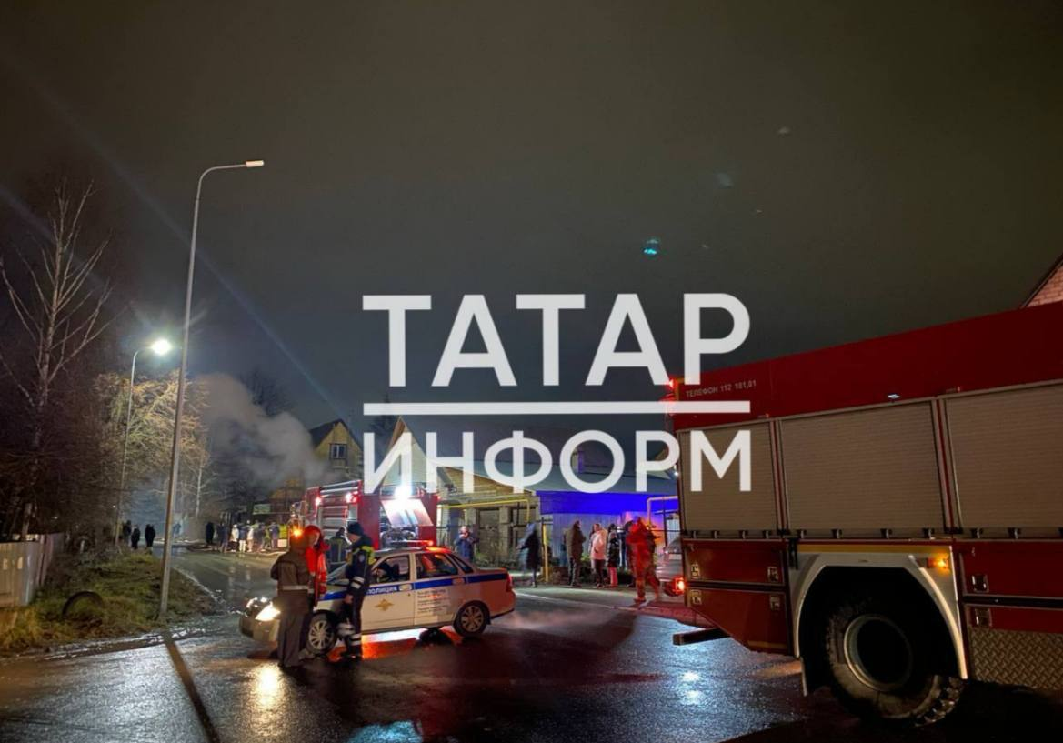 Пожар в казанском поселке Мирный: погиб мужчина, пострадала женщина