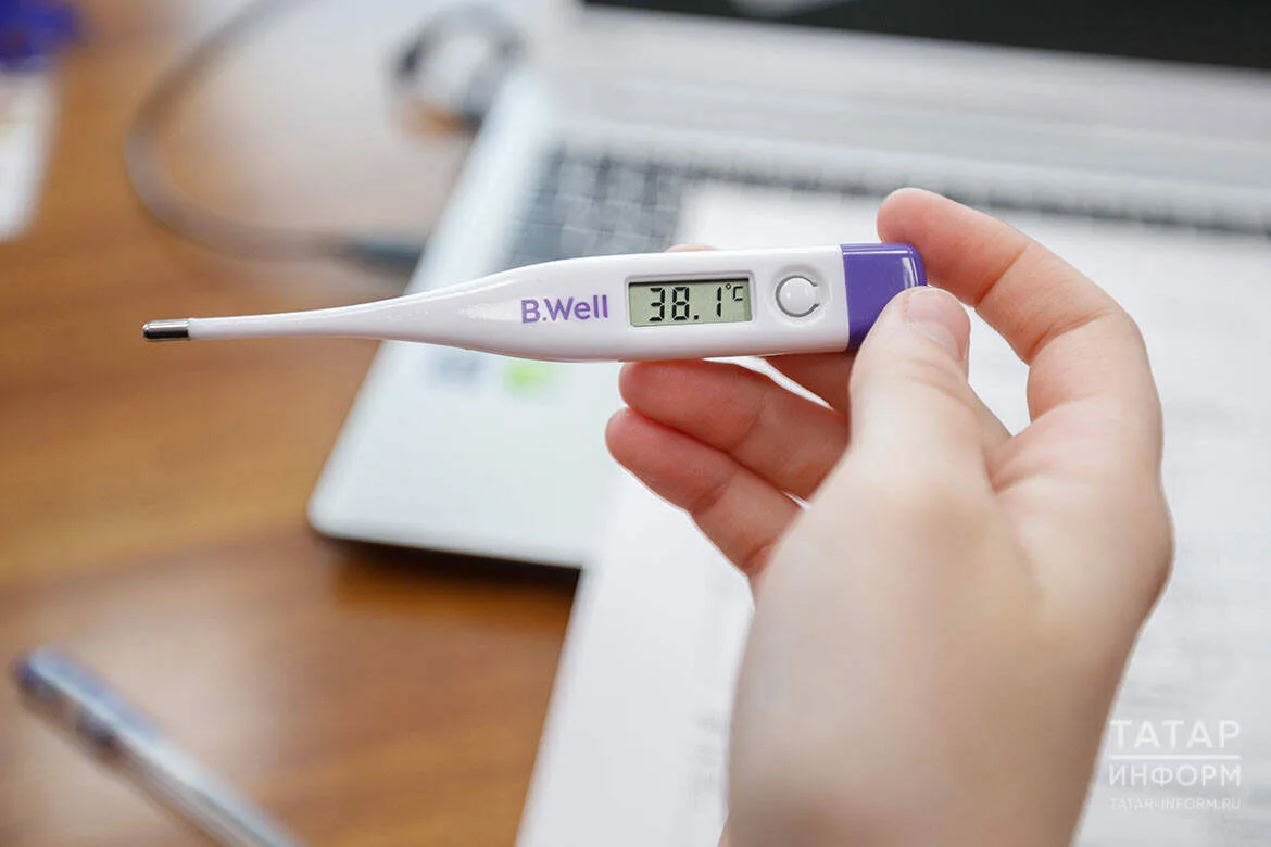 Заболеваемость ОРВИ и гриппом в Татарстане ниже эпидпорога на 34%