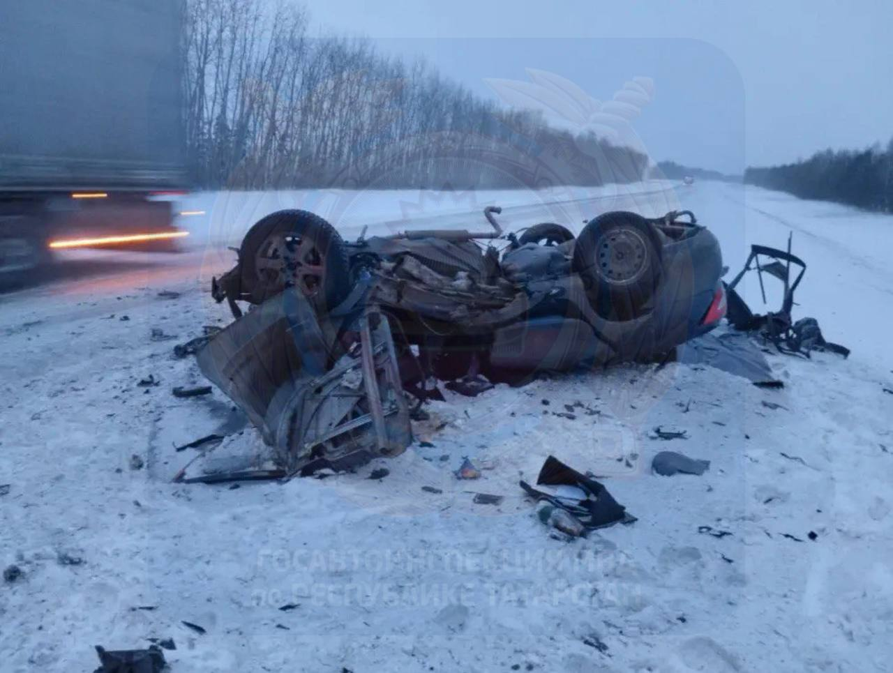 В Алькеевском районе водитель «Лады Гранты» погиб при обгоне
