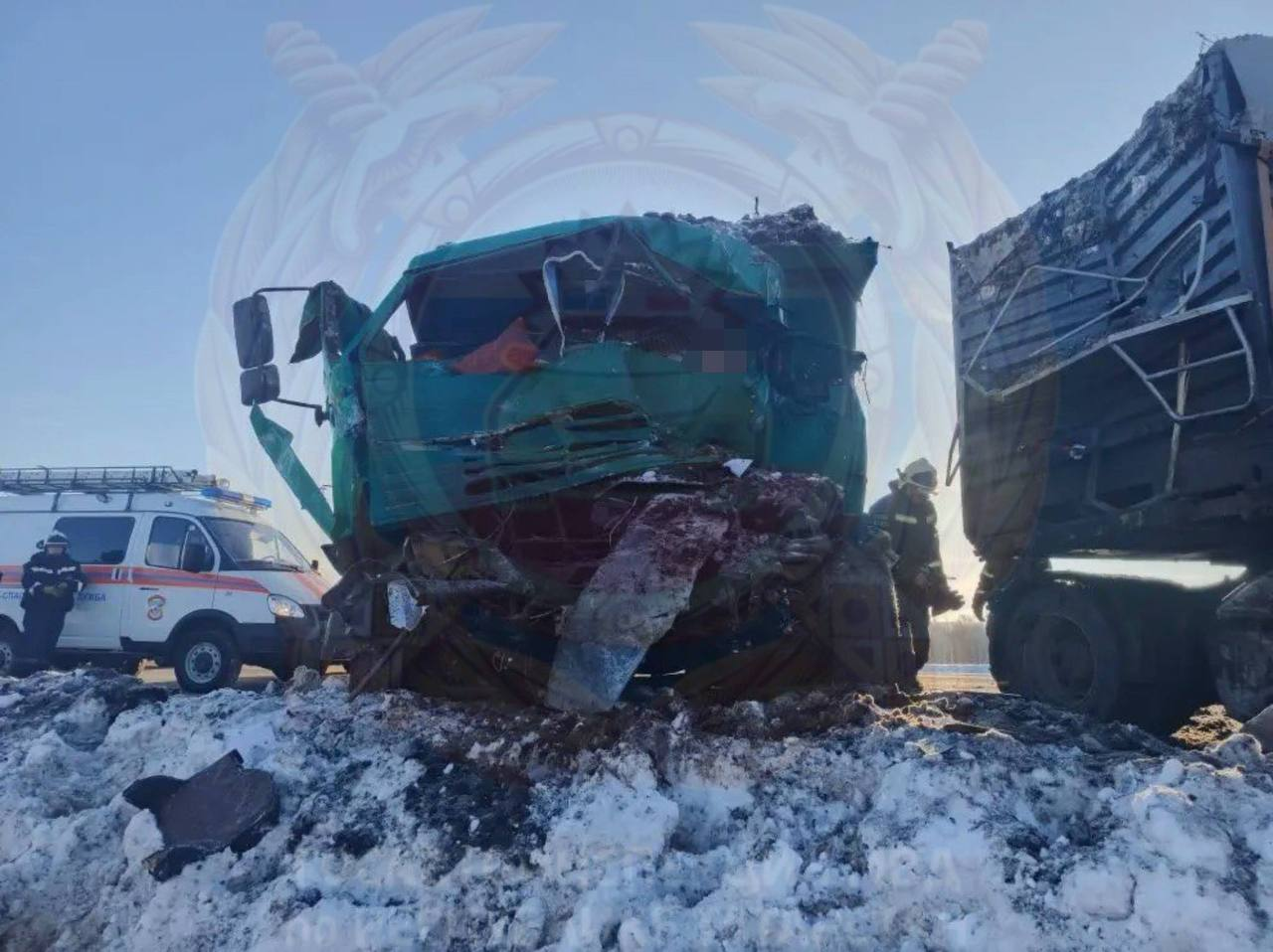 В Альметьевском районе Татарстана водитель «КамАЗа» погиб в ДТП