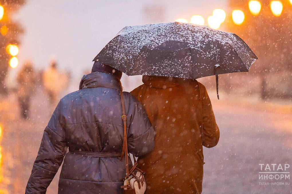 Прогноз погоды в Челнах на 18 декабря: дождь со снегом и потепление