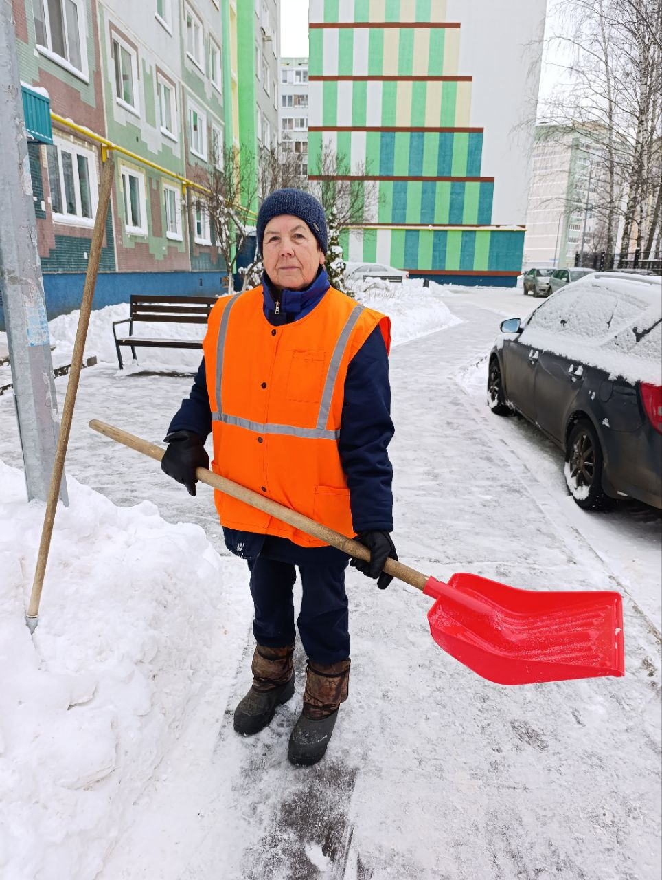 Человек, благодаря которому во дворе всегда чисто и безопасно