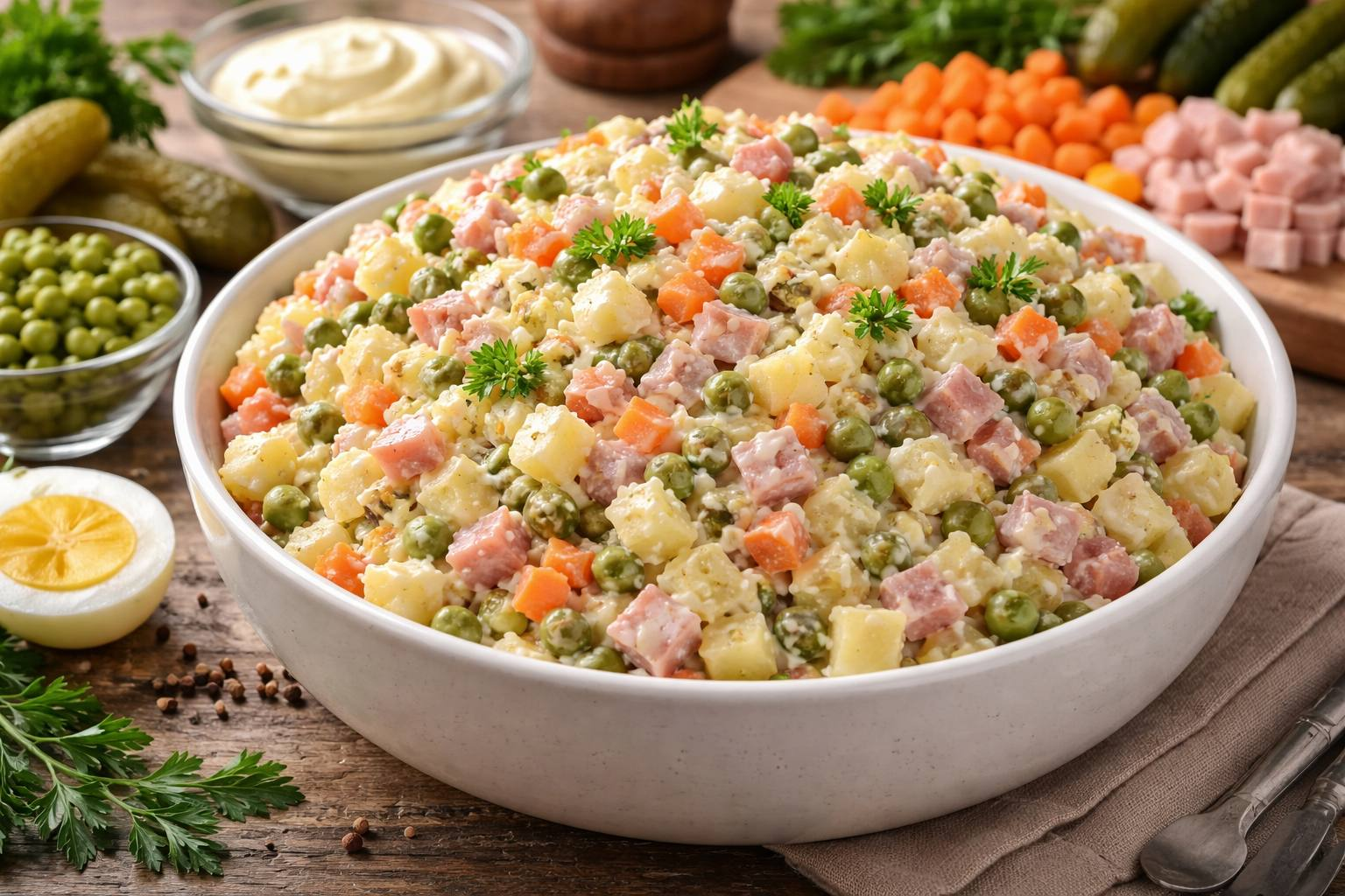 Врач объяснила, кому стоит отказаться от новогодних салатов