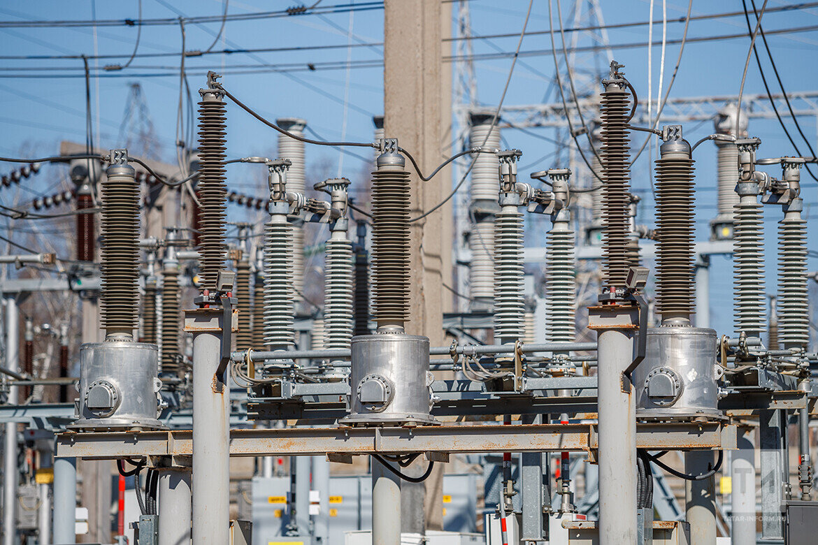 Потребление электроэнергии в Татарстане выросло почти на 2% в ноябре