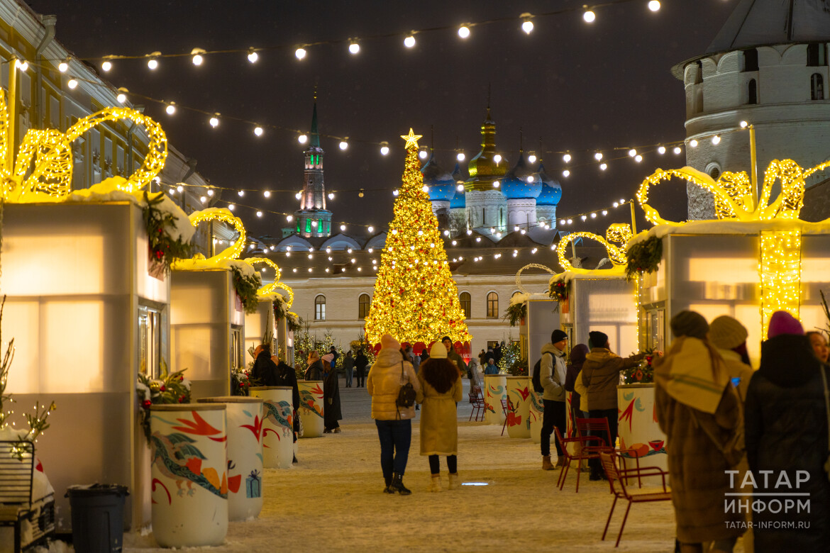 Казань заняла место в тройке самых популярных направлений на Новый год