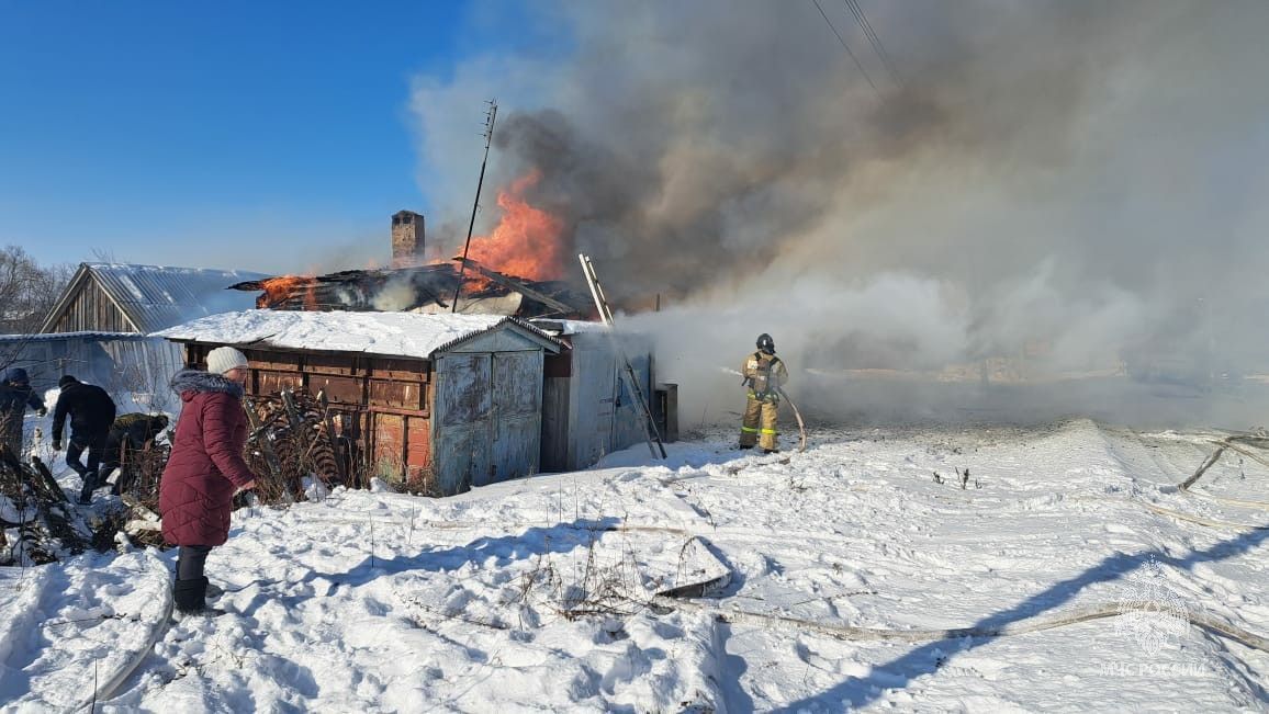 В Татарстане пожилой мужчина погиб в пожаре из-за непотушенной сигареты