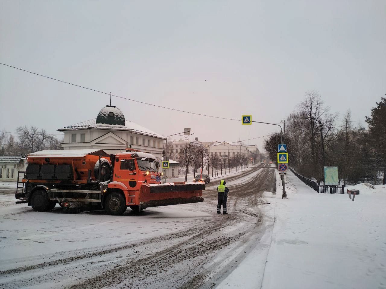 Центр Казани перекрыт для съемок фильма