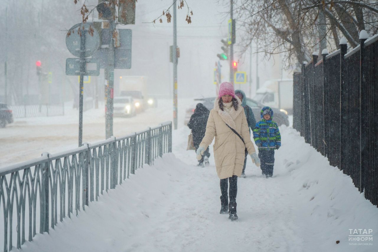 Прогноз погоды в Татарстане на 1 марта: снег, туман и потепление до -1°С