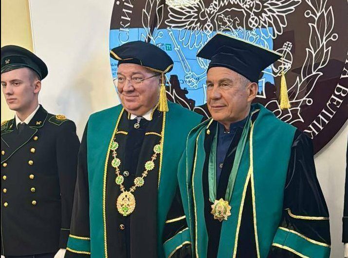 Рустам Минниханов стал почётным доктором Санкт-Петербургского политеха