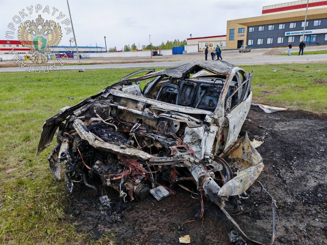 В Челнах Ford опрокинулся и загорелся — погиб 17-летний пассажир
