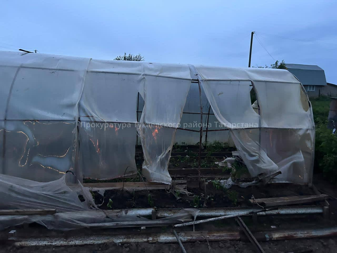 В садовом доме погибла пожилая семейная пара