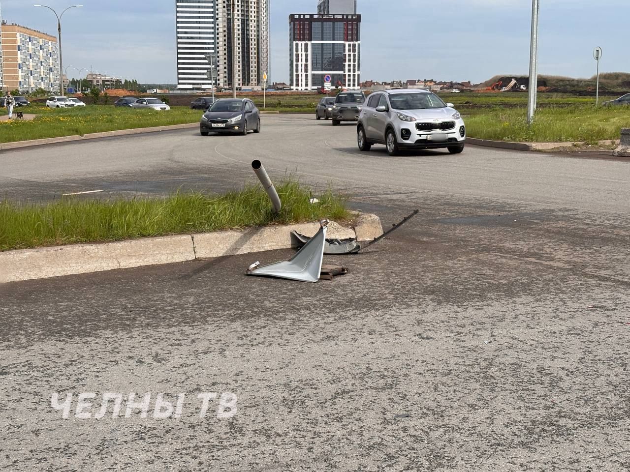 В Челнах произошло массовое ДТП на улице Виктора Полякова