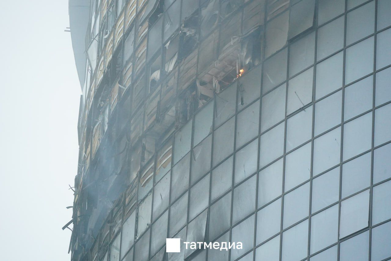 В Казани восстановят фасад дома в ЖК «Лазурные небеса» после атаки БПЛА