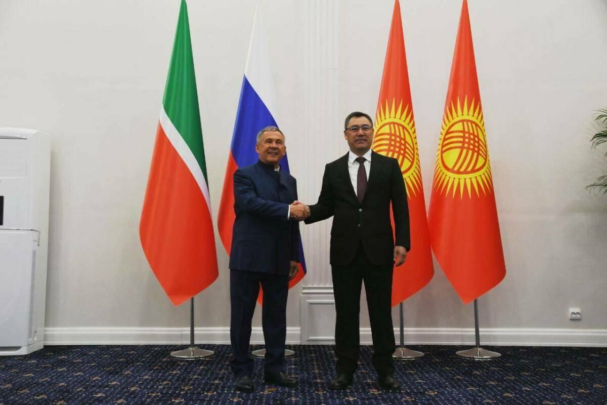 Минниханов: товарооборот Татарстана и Киргизии вырос втрое