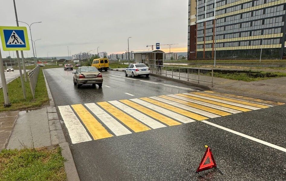 В Челнах водитель сбил 15-летнего подростка на пешеходном переходе