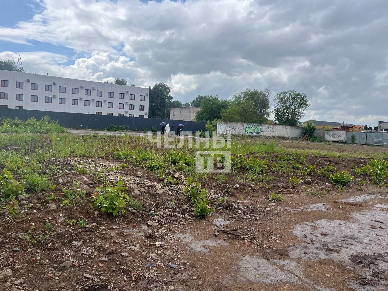 В Челнах снесли заброшку у педколледжа — на месте будет спорткомплекс