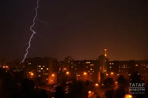 В Татарстане ожидается жара до +34 °C и сильный ветер с грозами