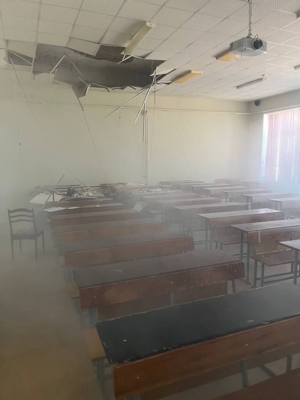 В Казани прокуратура проверит обрушение потолка в аудитории КФУ