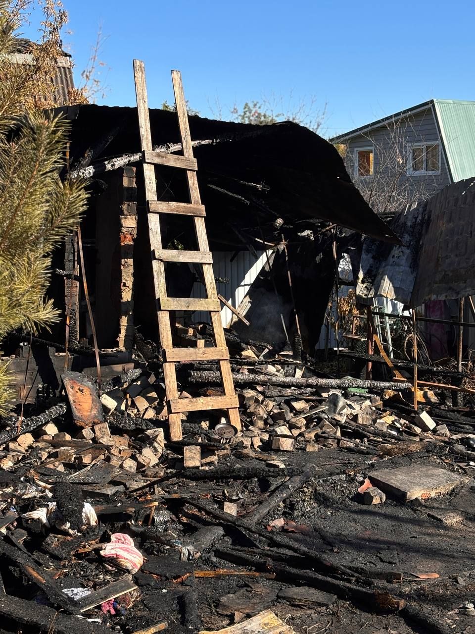 В СНТ «Восход-1» при пожаре погибли две женщины