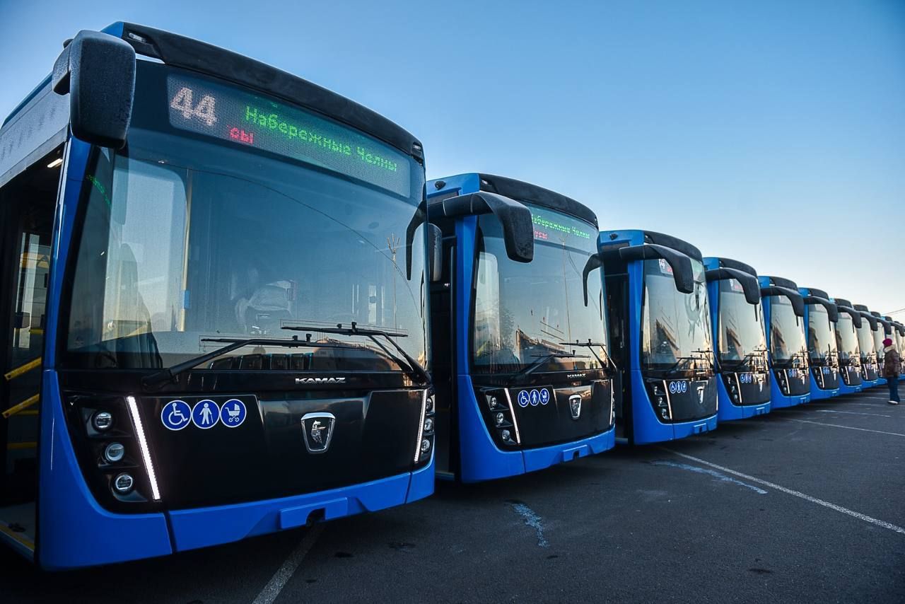 Набережные Челны получают 50 новых автобусов «НЕФАЗ»