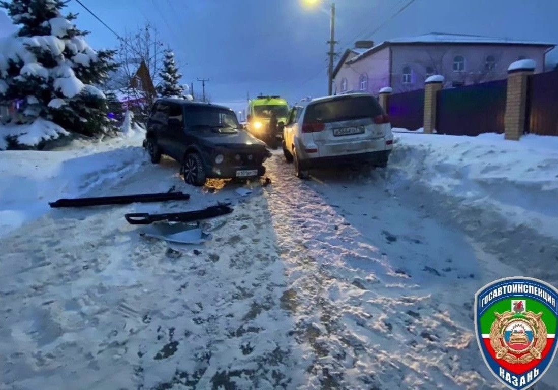 В Казани за сутки произошло два ДТП с четырьмя пострадавшими