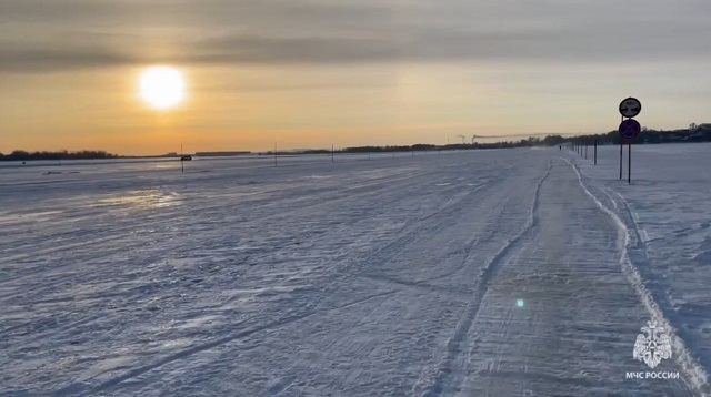 В Татарстане открыли ледовую переправу Казань — Верхний Услон