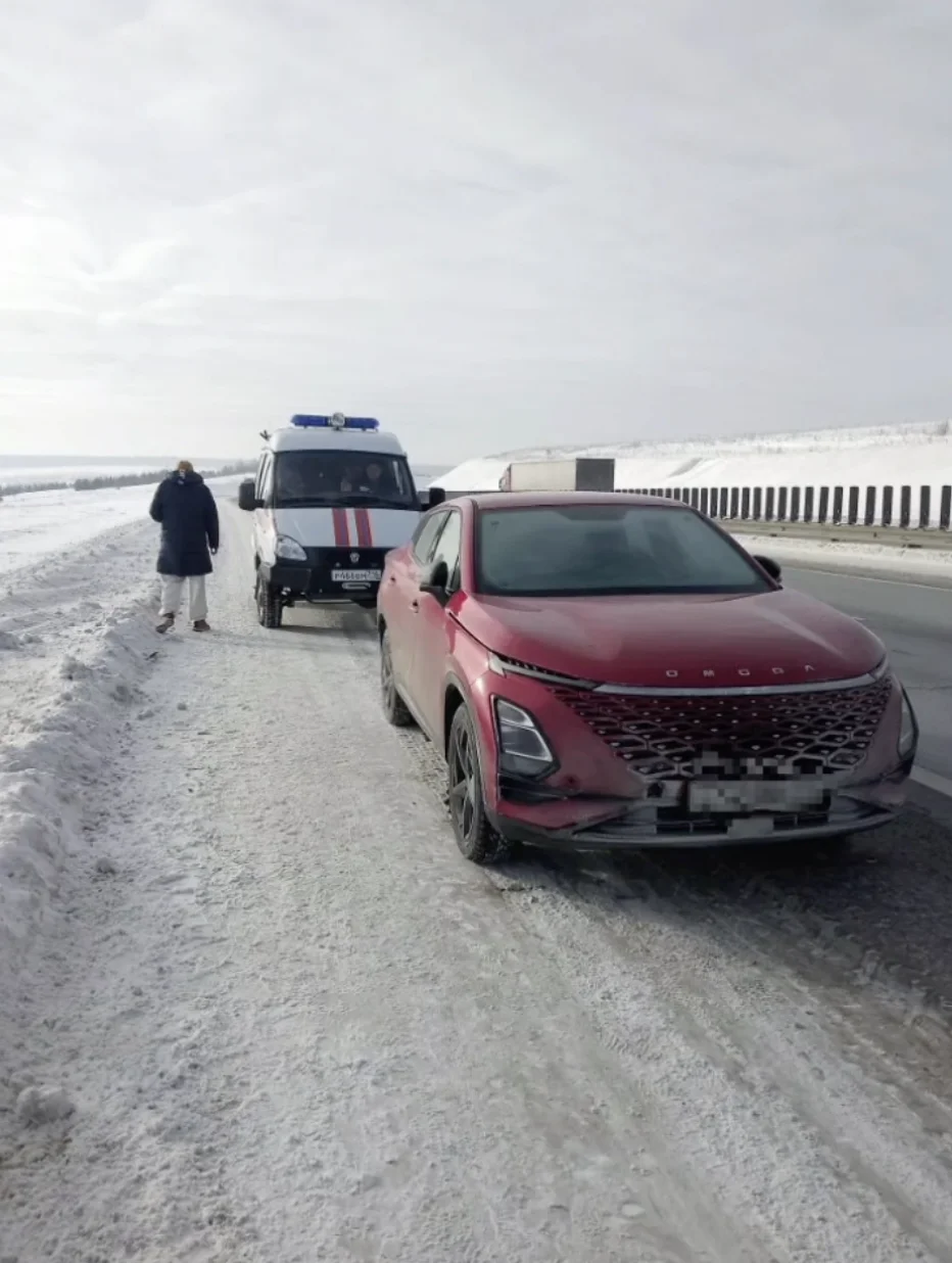 На трассе М12 спасли замерзающих супругов из-за поломки автомобиля