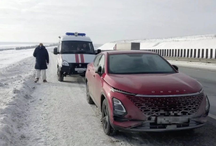На трассе М12 спасли замерзающих супругов из-за поломки автомобиля