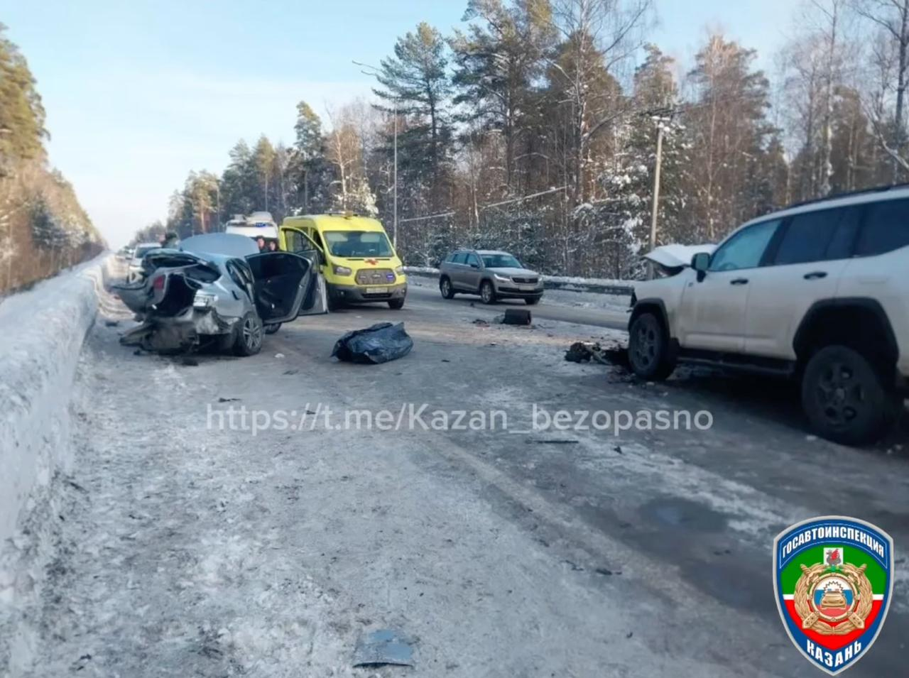 После массового ДТП на Матюшинском тракте скончался ещё один пассажир