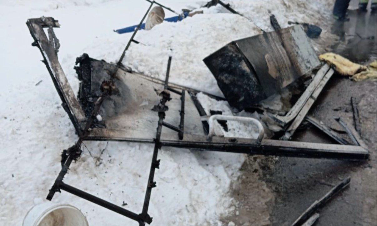 В пожаре на Сююмбике в Челнах пострадала 78-летняя женщина-дворник