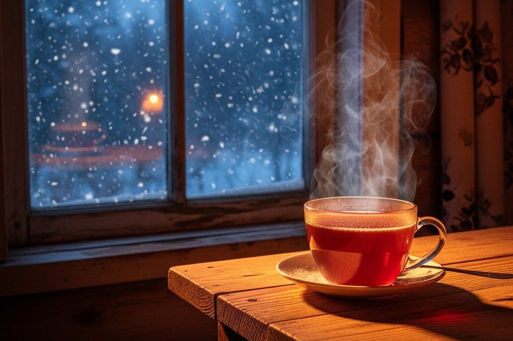 Стоматолог рассказал, почему опасно пить горячий чай после мороза