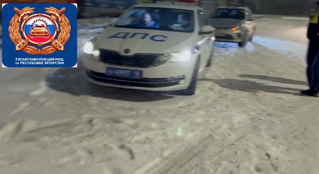 В Челнах задержали пьяного водителя без прав на «Ладе Гранте»