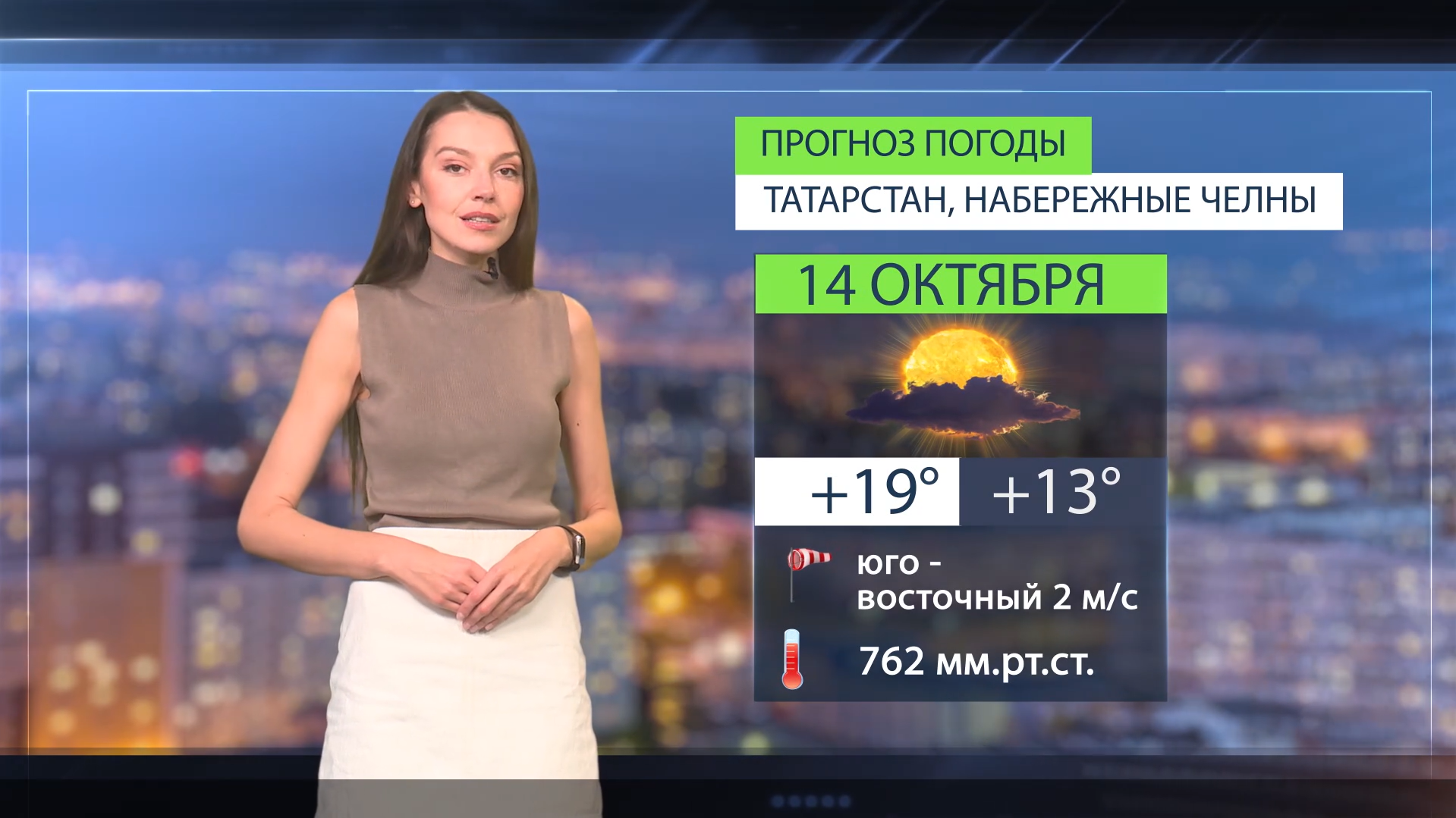 Прогноз погоды в Набережных Челнах на 14 октября