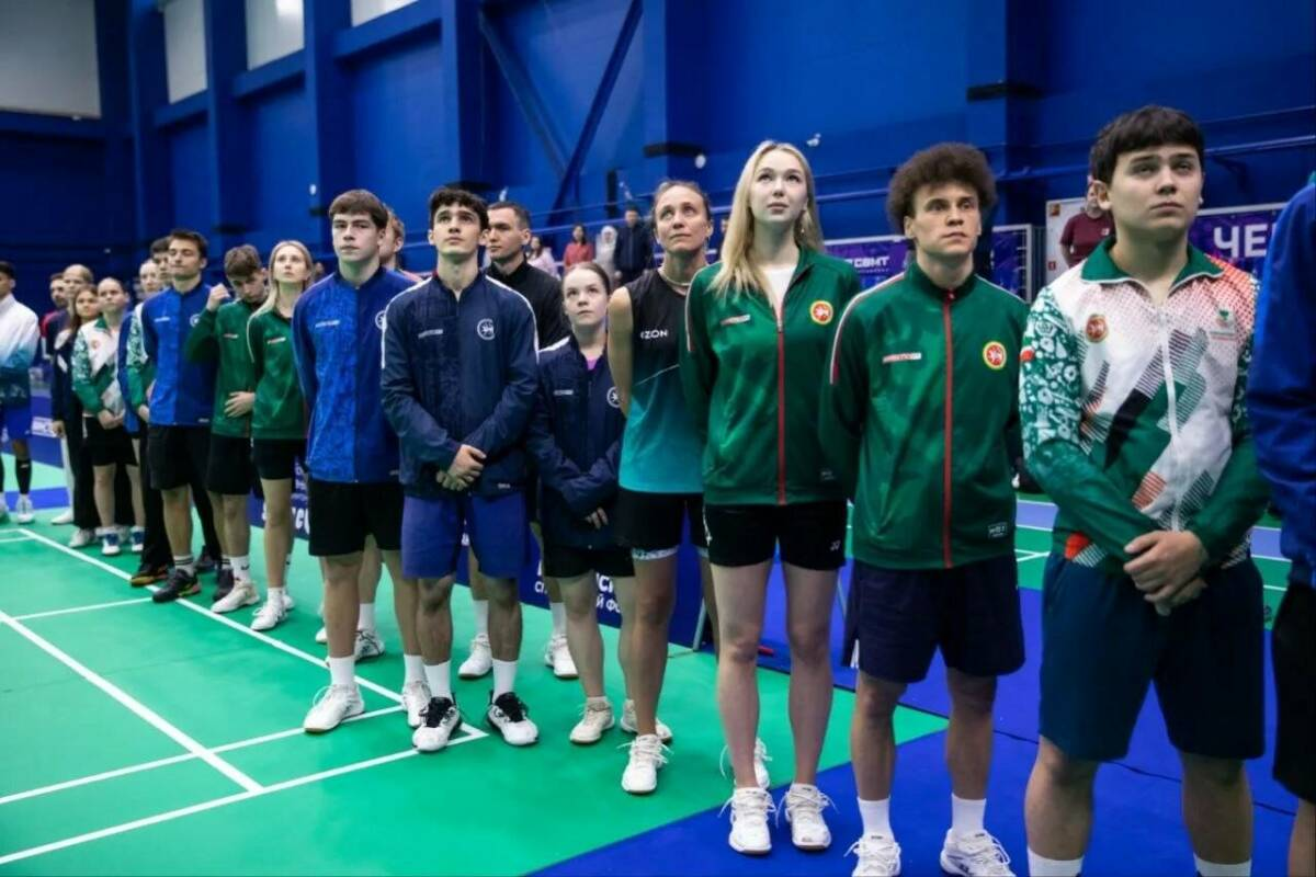 Казань впервые принимает чемпионат России по бадминтону