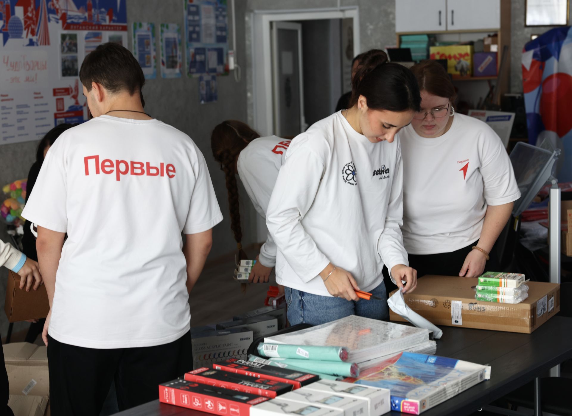 Татарстан передал оборудование для Движения Первых в Рубежном