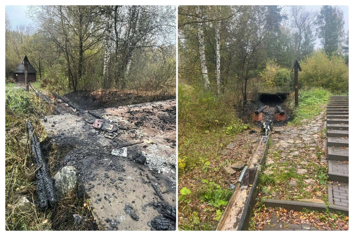 В Елабуге назвали возможную причину пожара в часовне нацпарка