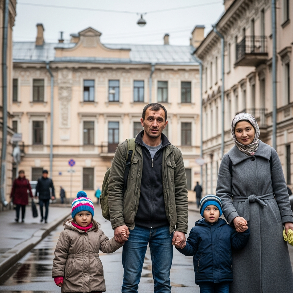 Иностранцы в РФ будут обязаны содержать семьи по прожиточному минимуму