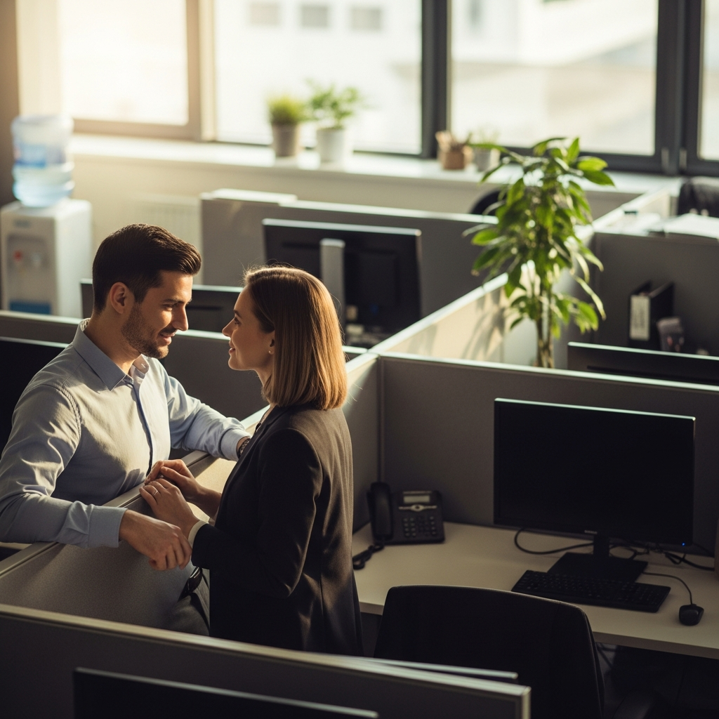 Исследование: у 35% россиян был служебный роман