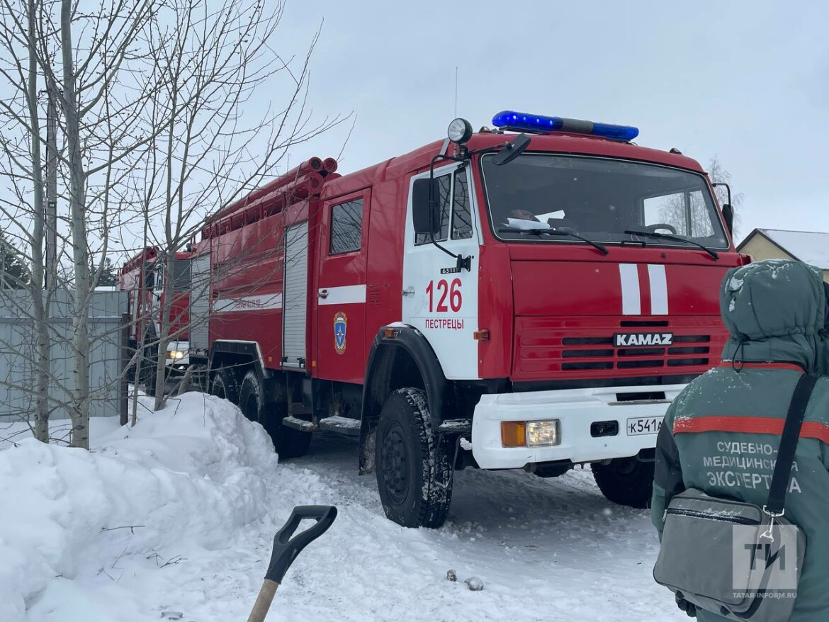 В Тукаевском районе на пожаре спасли 26-летнего мужчину