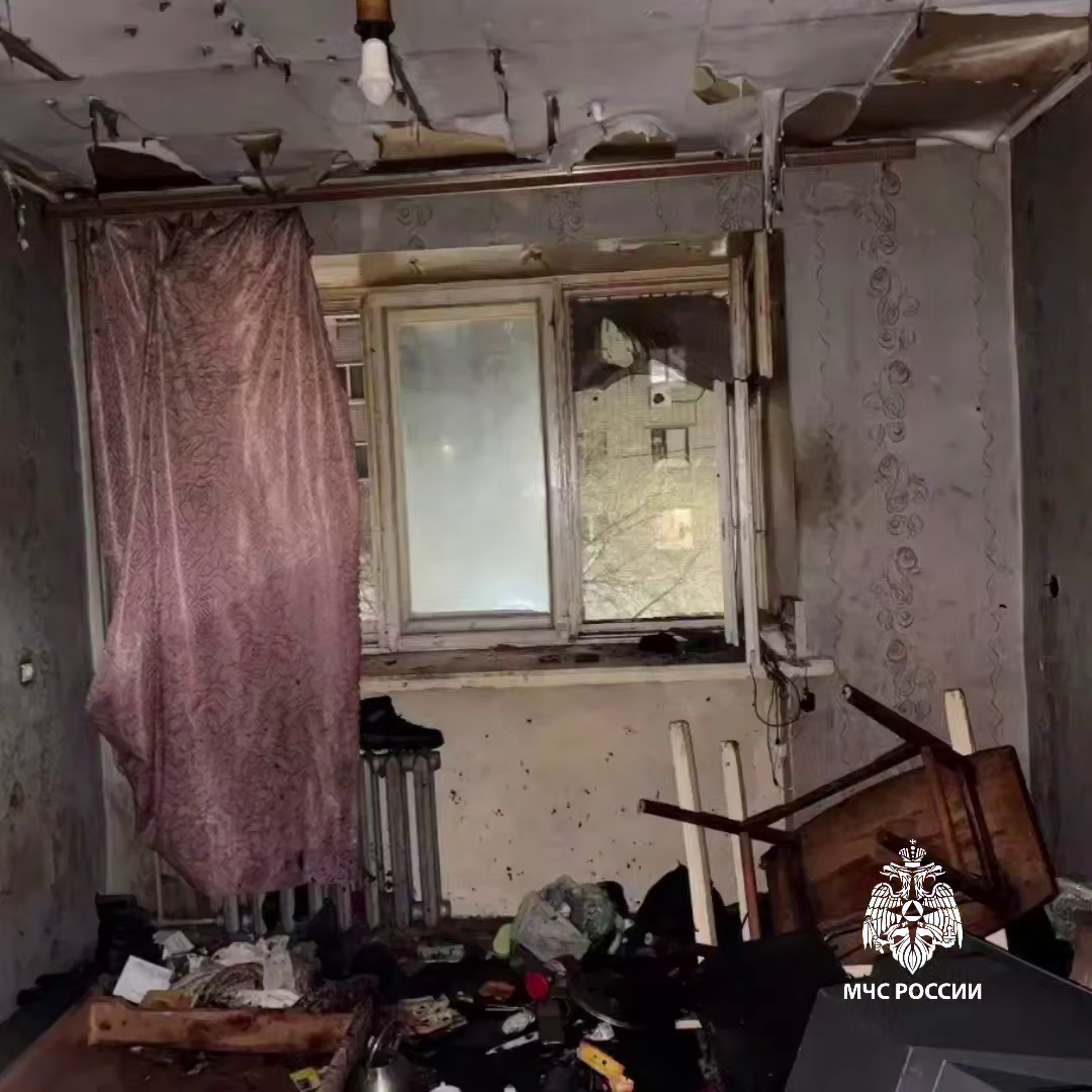 В Казани мужчину спасли на пожаре из-за непотушенной сигареты