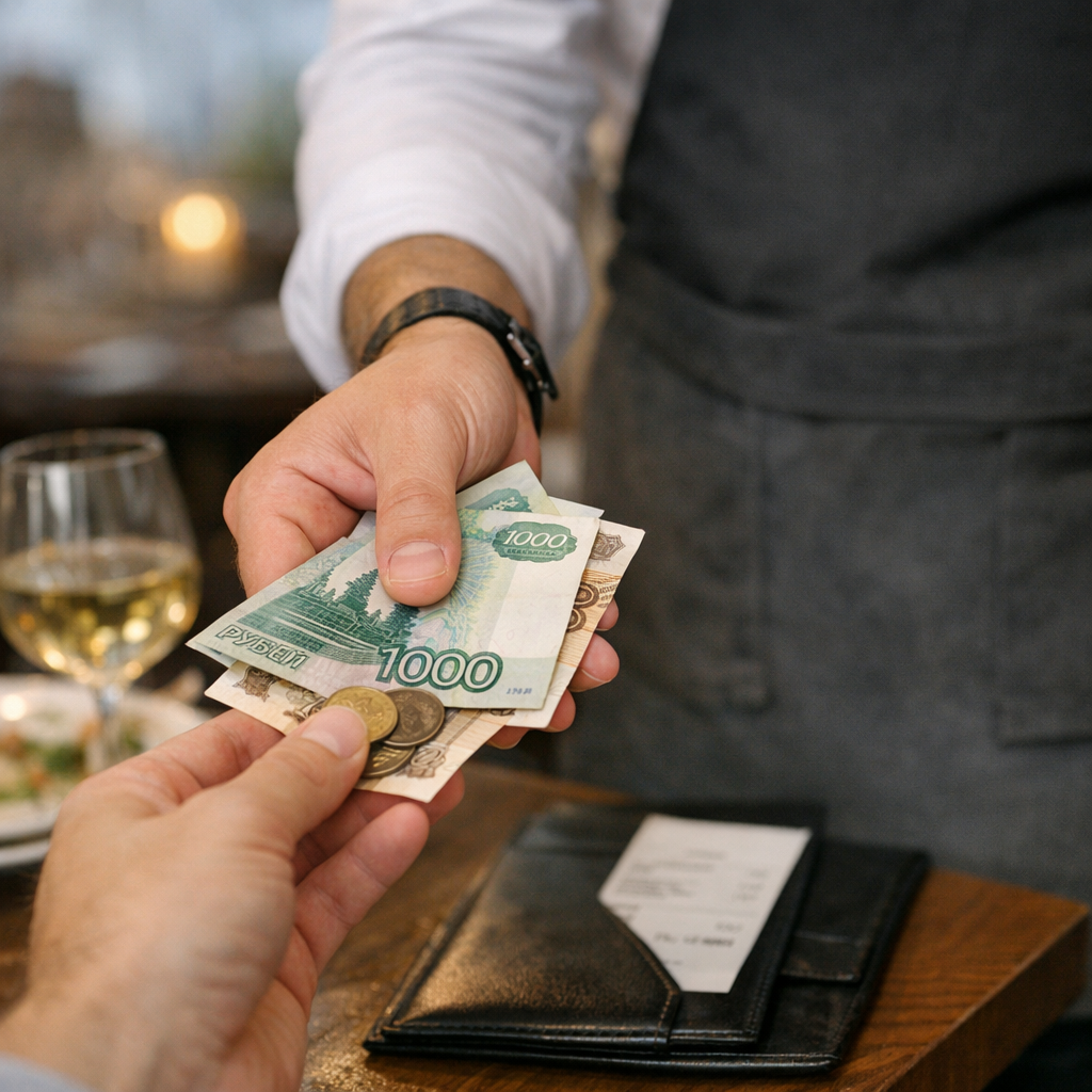 Казанцы стали чаще оставлять чаевые официантам