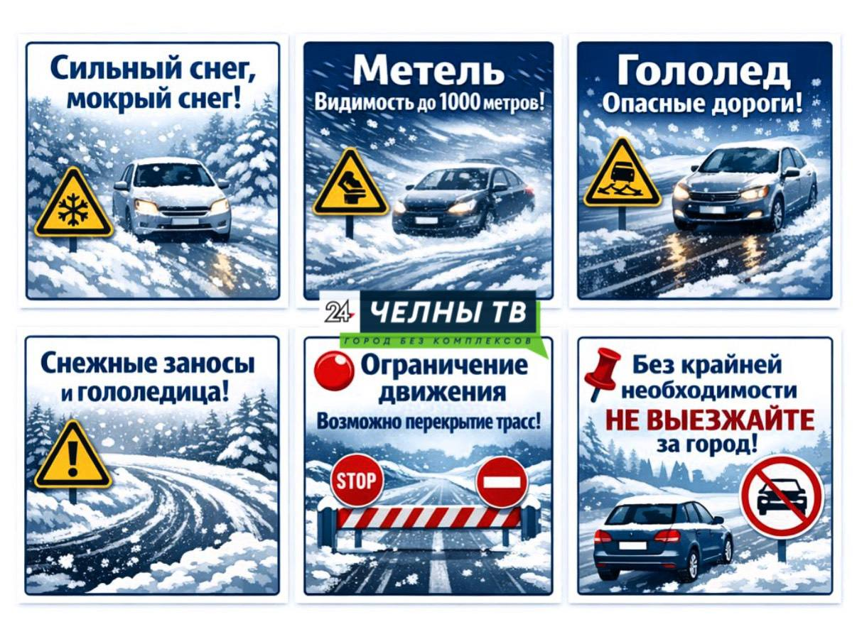 ГАИ предупредила о возможных ограничениях движения в выходные в Татарстане