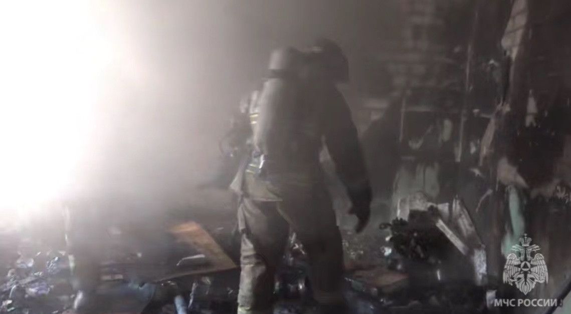 Пожар в Зеленодольске из-за сигареты: пострадал мужчина и спасён ребёнок