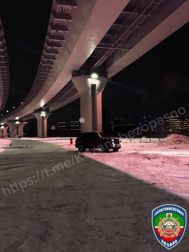 В Казани задержали дрифтера на «Ниве» после видео в соцсетях
