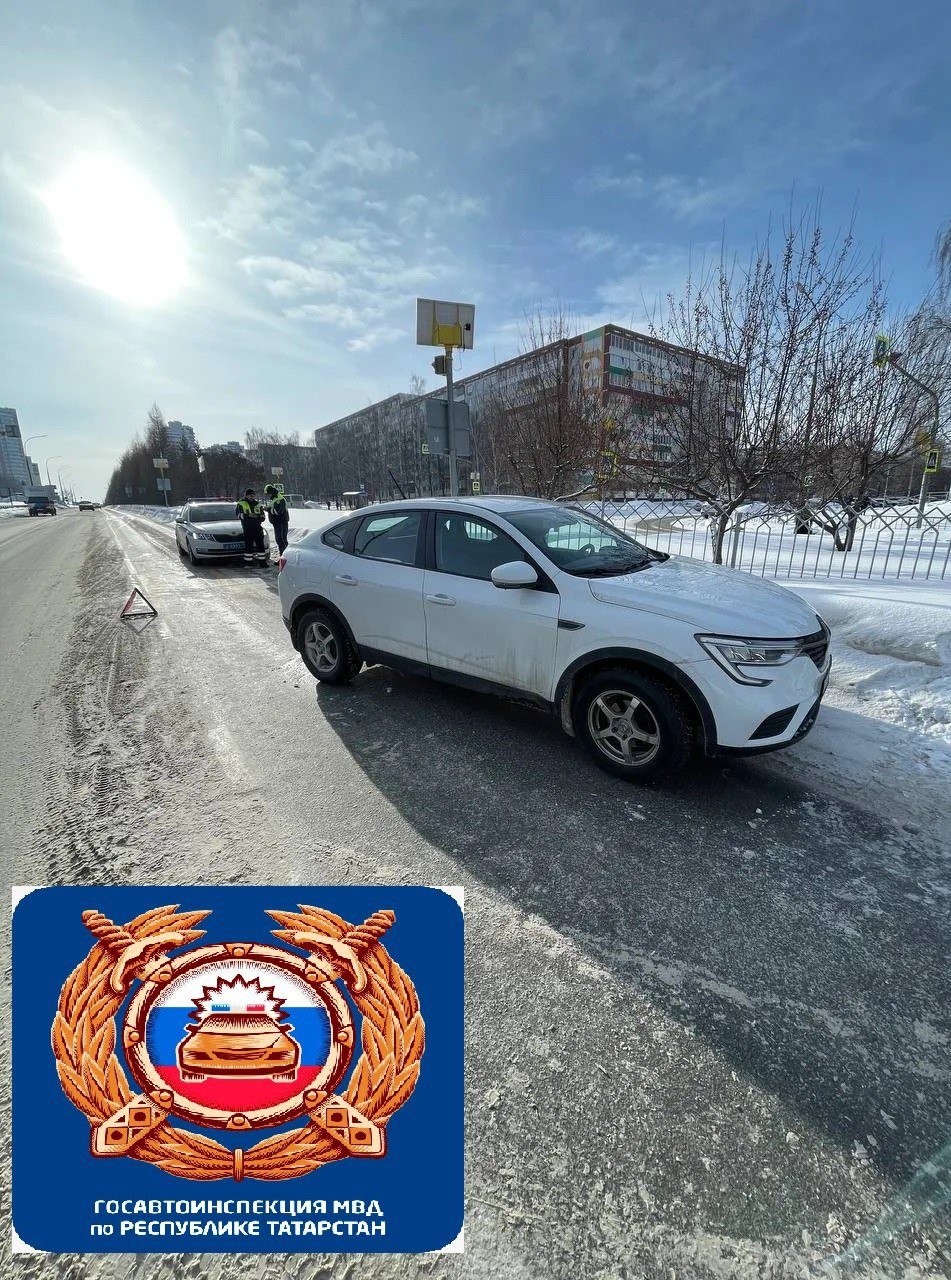 В Челнах водитель легковушки совершил наезд на пешехода