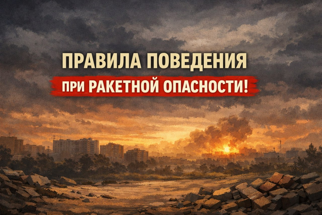 В Татарстане напомнили правила поведения при ракетной опасности