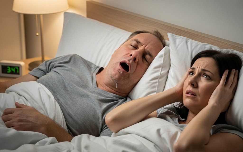 Сомнолог предупредил о риске потери слуха из-за храпа партнера