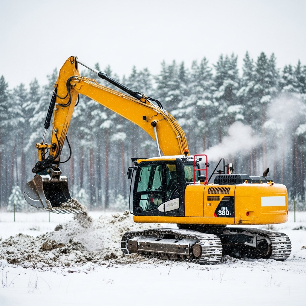 В Бугульминском районе наказали мужчину за угон экскаватора